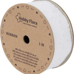Alison & Mae Hobby Flora Lint Beige,Wit