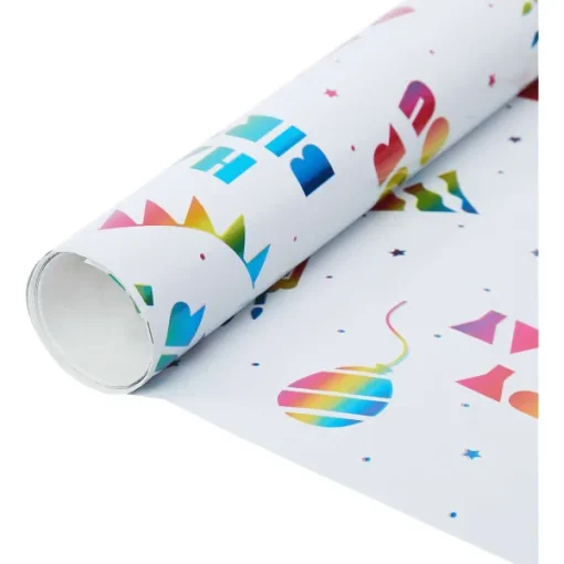 Merk Holografisch Inpakpapier Print Best