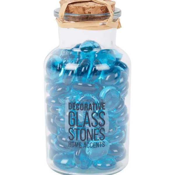 Merk Home Accents Glazen Decoratiestenen Blauw,Groen,Transparant,Zwart Discount