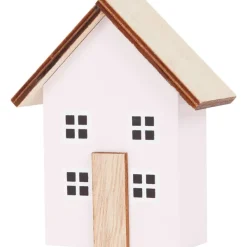 Merk Home Accents Houten Huisje Grijs,Groen,Roze,Wit Hot