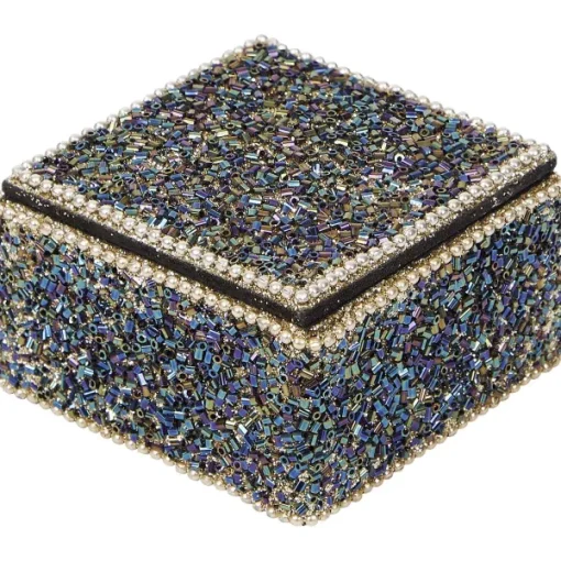 Merk Home Accents Opbergdoosje Goud,Groen,Meerkleurig,Roze Sale