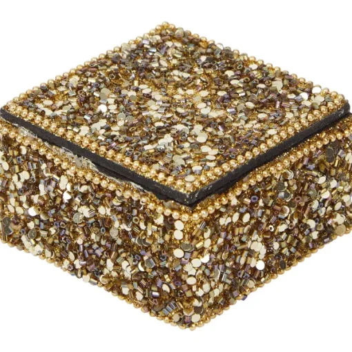 Merk Home Accents Opbergdoosje Goud,Groen,Meerkleurig,Roze Sale