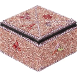Merk Home Accents Opbergdoosje Goud,Groen,Meerkleurig,Roze Sale