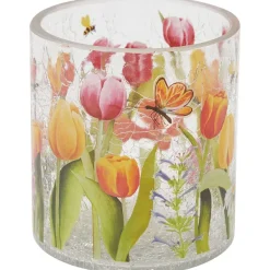 Merk Home Accents Theelichthouder Print