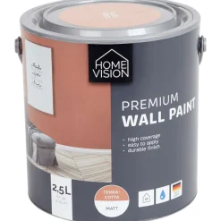 Van Bleiswijck Home Vision Premium Muurverf Terracotta Oranje Hot