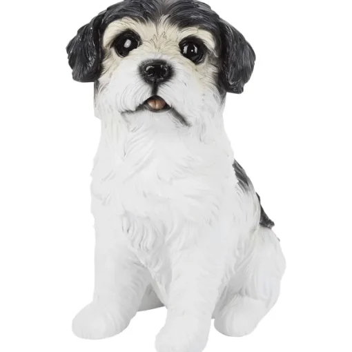 Merk Hond Tuinbeeldje Meerkleurig Clearance