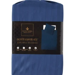 Hotel Royal Dekbedovertrek Blauw,Grijs,Print,Wit