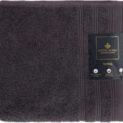 Hotel Royal Handdoek Antraciet Grijs