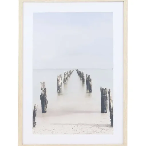 Merk Houten Fotolijst Zwart,Bruin Sale