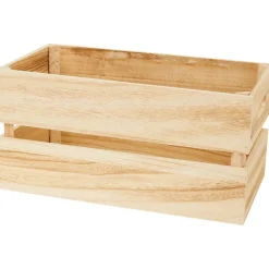 Merk Houten Krat Medium Bruin Online