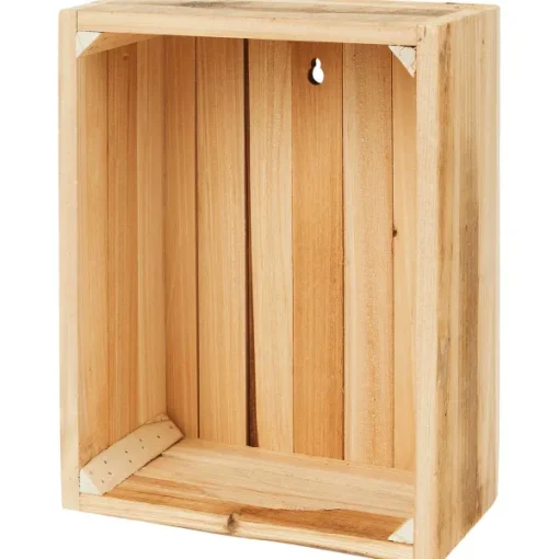 Merk Houten Opbergkist Beige Hot