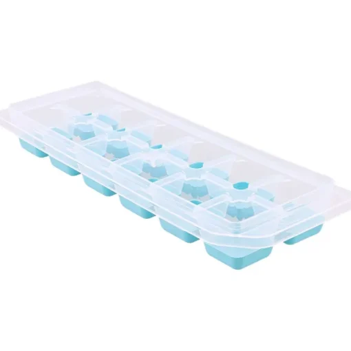 VitaVerde Ijsblokjesmaker Met Deksel Blauw,Groen,Roze,Geel Outlet