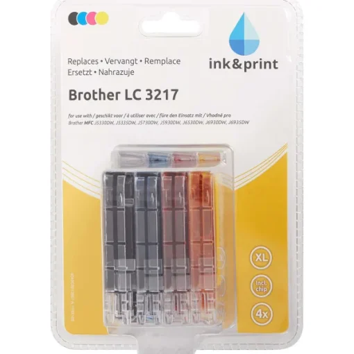 Merk Ink & Print Inktcartridges Brother Lc 3217 Meerkleurig Outlet