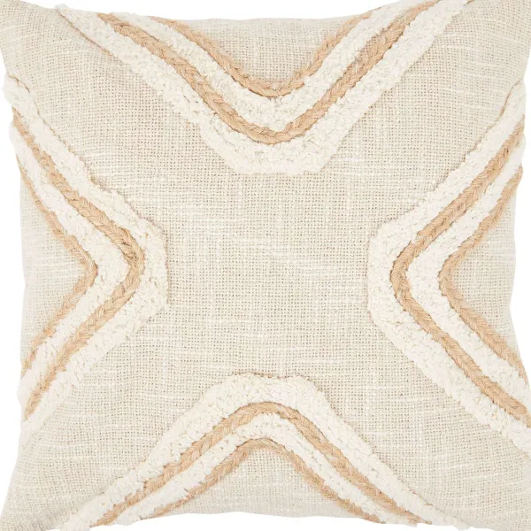 Merk Jute Kussenhoes Met Patroon Print Online