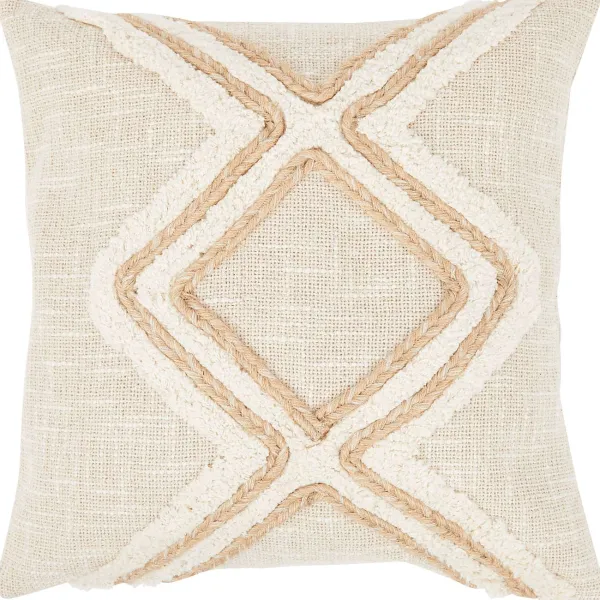 Merk Jute Kussenhoes Met Patroon Print Online