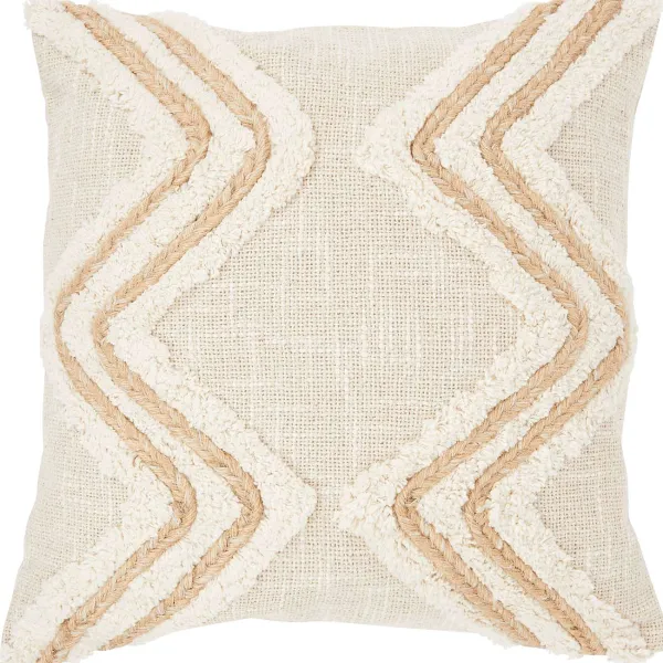 Merk Jute Kussenhoes Met Patroon Print Online