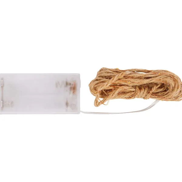 Merk Jute Touw Met Ledverlichting Beige Sale
