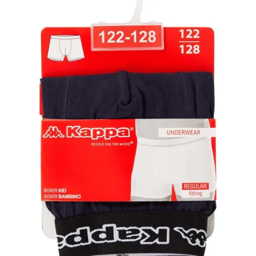 Kappa Boxershort Blauw,Grijs,Zwart Discount