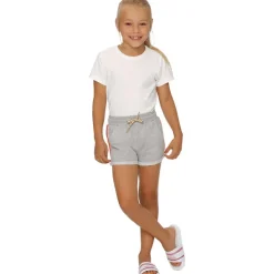 SuperTrash Kindersweatshort Met Lurex Grijs,Roze,Zwart