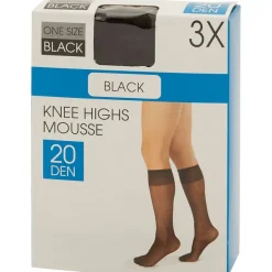 Lotto Kniekous 20 Denier Beige,Bruin,Grijs,Zwart Discount