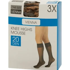 Lotto Kniekous 20 Denier Beige,Bruin,Grijs,Zwart Discount