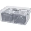 Lock & Lock Koelkast-Opbergbak Wit,Zwart