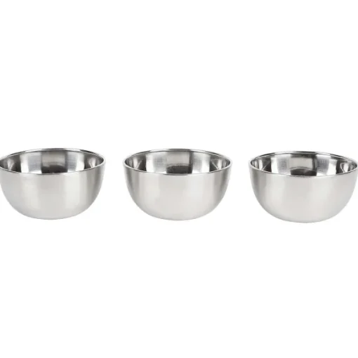 Merk Kommen-Set Zilver Hot