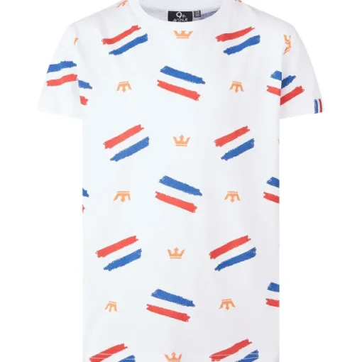 SuperTrash Koningsdag T-Shirt Oranje Clearance