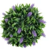 Merk Kunstplant Groen,Paars,Roze Clearance