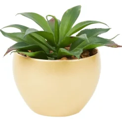 Merk Kunstvetplant In Pot Brons,Goud Online