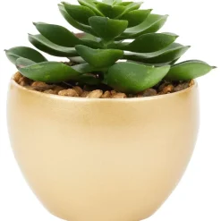 Merk Kunstvetplant In Pot Brons,Goud Online