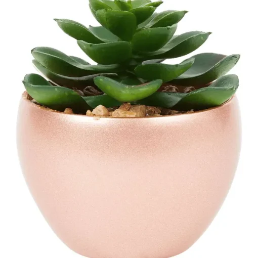 Merk Kunstvetplant In Pot Brons,Goud Online