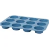 Big Jeff La Cucina Siliconen Muffinvorm Blauw,Grijs,Groen