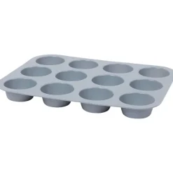Big Jeff La Cucina Siliconen Muffinvorm Blauw,Grijs,Groen