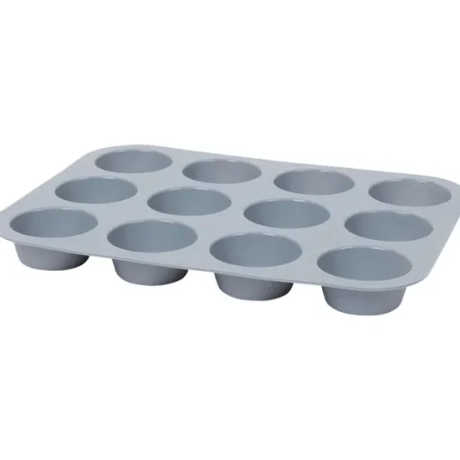 Big Jeff La Cucina Siliconen Muffinvorm Blauw,Grijs,Groen