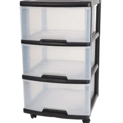 Merk Ladekast Transparant,Zwart Clearance
