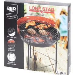 Lone Star Barbecue Zwart Outlet