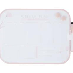 Merk Magnetisch Weekplanner-Whiteboard Blauw,Roze,Wit,Zwart New