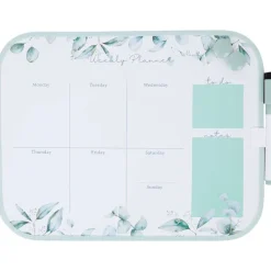 Merk Magnetisch Weekplanner-Whiteboard Blauw,Roze,Wit,Zwart New