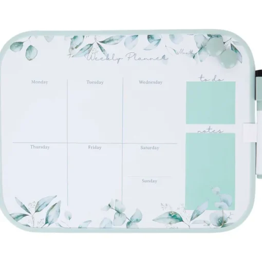 Merk Magnetisch Weekplanner-Whiteboard Blauw,Roze,Wit,Zwart New