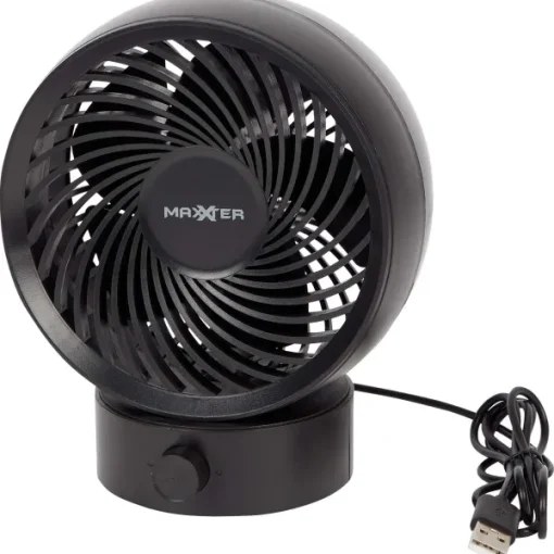 Kinzo Maxxter Usb-Bureauventilator Zwart,Wit Best