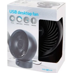 Kinzo Maxxter Usb-Bureauventilator Zwart,Wit Best