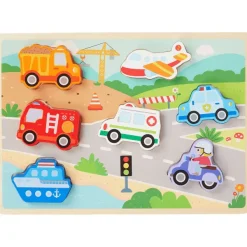 Mini Matters Houten Puzzel Meerkleurig Discount