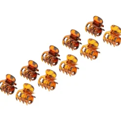Schrunchmiez Mini-Haarklemmen Zwart,Bruin Hot