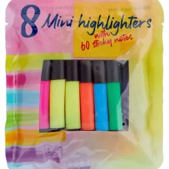 Paw Patrol Mini-Highlighters En Sticky Notes Meerkleurig Sale