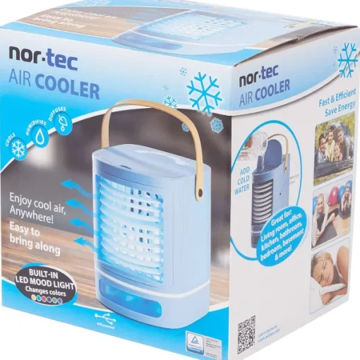 Kinzo Nor-Tec Luchtkoeler Zwart,Blauw,Wit Online