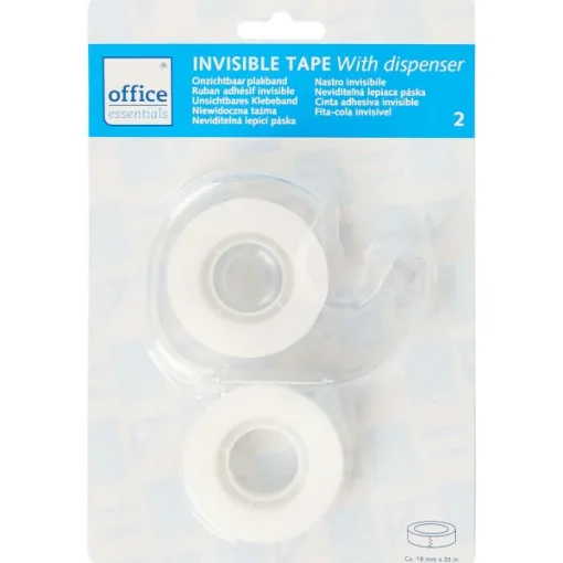 Office Essentials Plakbandset Transparant Sale