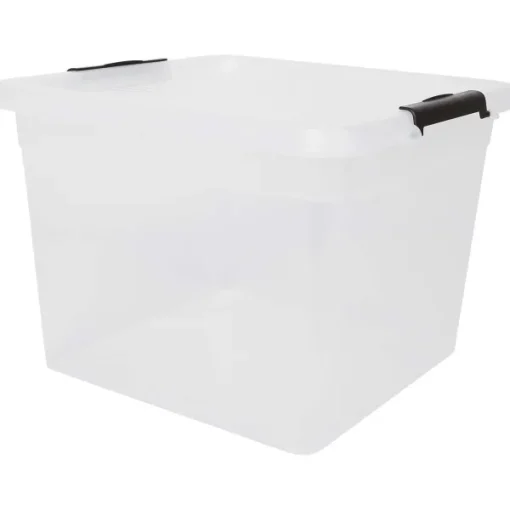Merk Opbergbox Met Klemdeksel Transparant Online