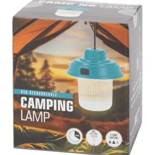 Froyak Oplaadbare Campinglamp Zwart,Blauw,Groen