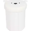 Merk Opvouwbare Opbergpoef Teddy Bruin,Grijs,Wit Best